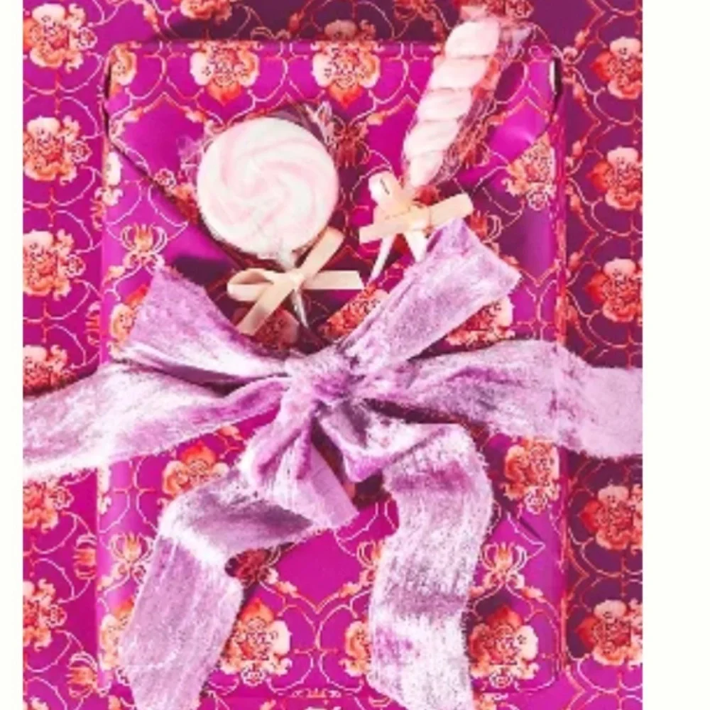 NWT Set of 2 rolls Anthropologie Venice AND Flora Gift Wrap Wrapping Paper